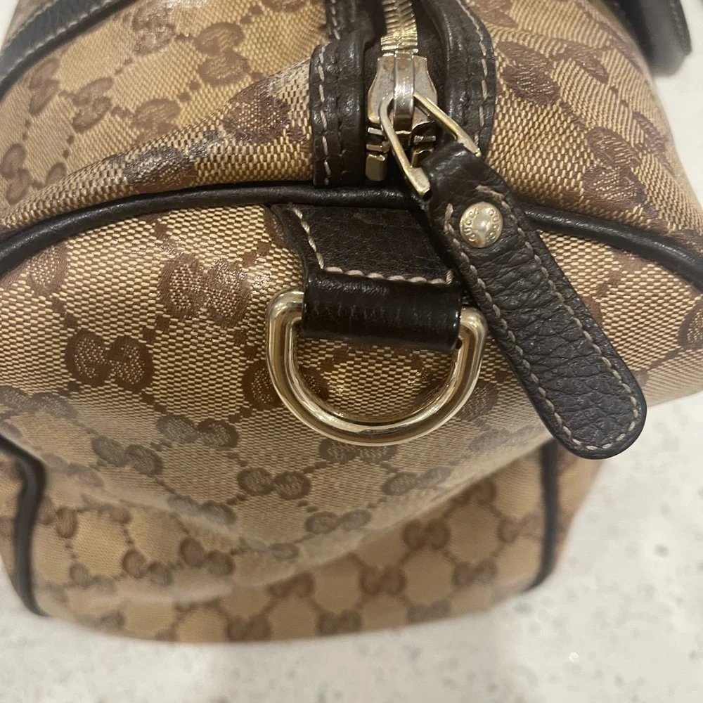 Gucci Crystal Monogram Joy bag with Leather.   I’m used condition - Picture 7 of 11